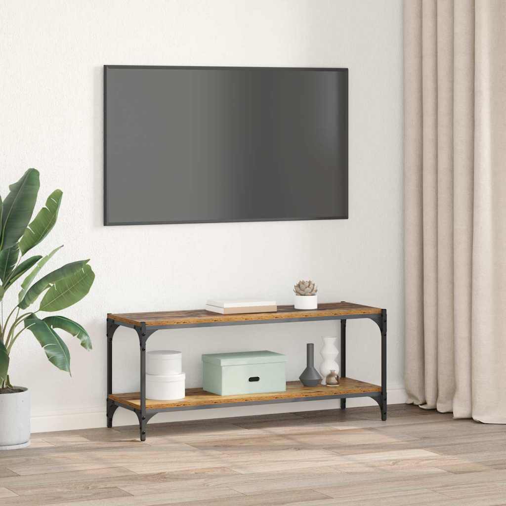 Gabinete de TV Madera Vieja 100x33x41cm