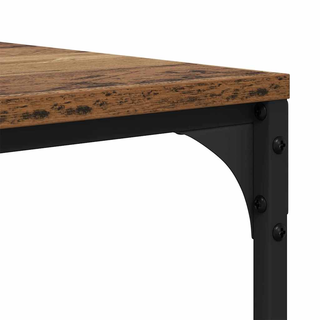 Mesa de Café Madera envejecida 100 x 50 x 35 cm