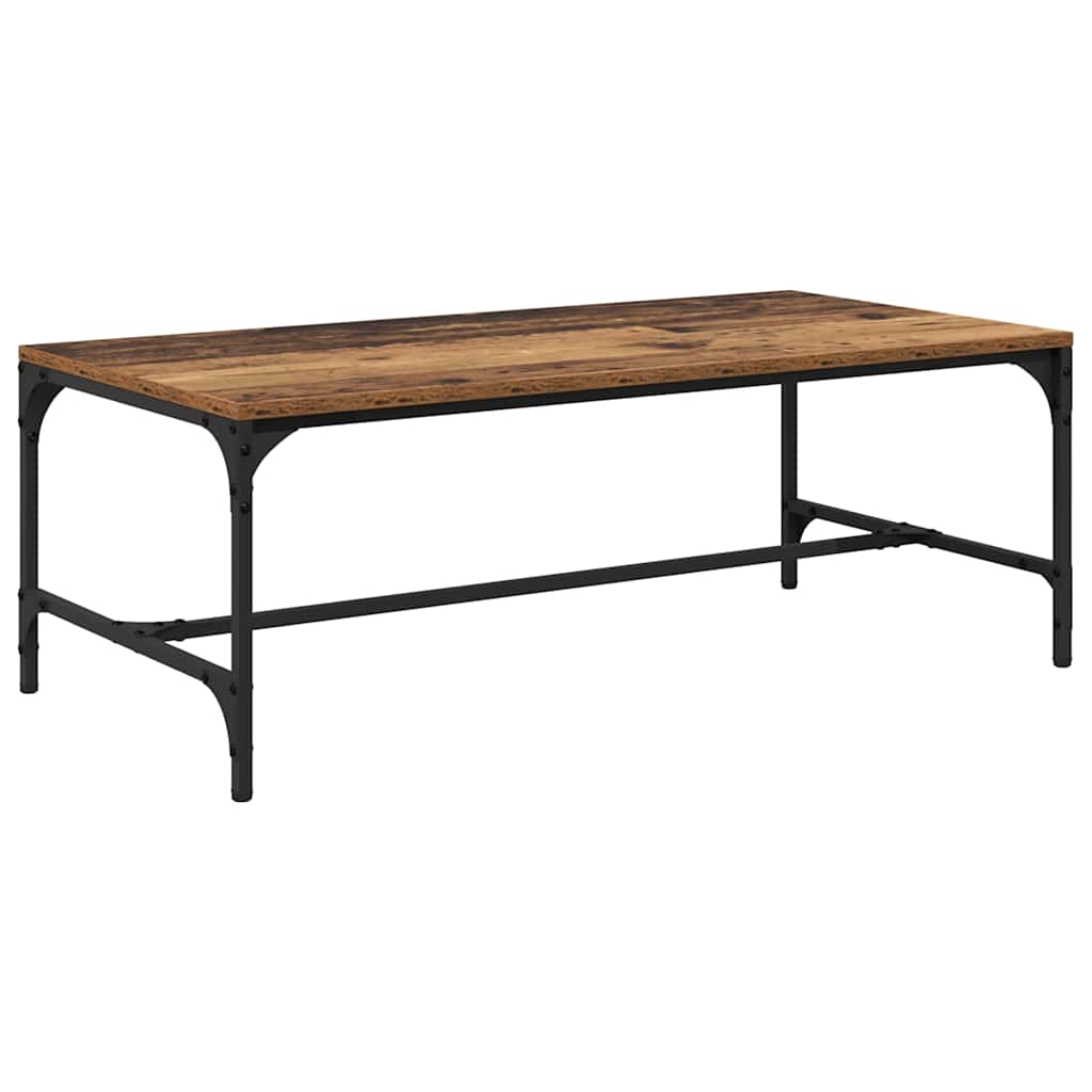 Mesa de Café Madera envejecida 100 x 50 x 35 cm