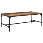 Mesa de Café Madera envejecida 100 x 50 x 35 cm