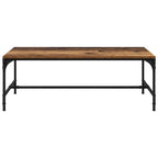 Mesa de Café Madera envejecida 100 x 50 x 35 cm