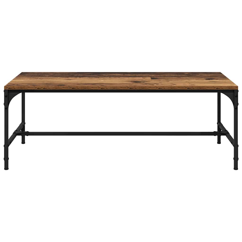 Mesa de Café Madera envejecida 100 x 50 x 35 cm