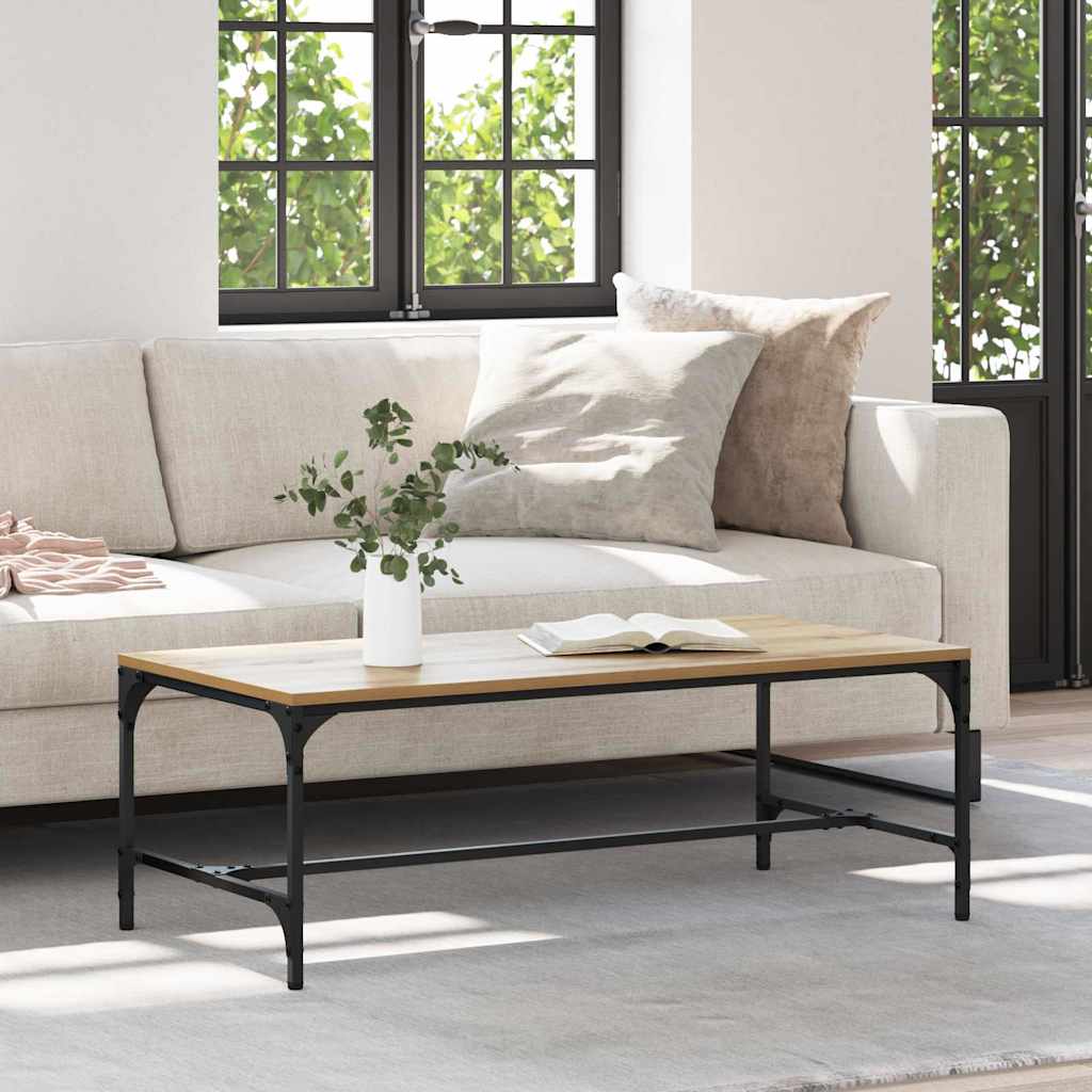 Coffee Table Aged Wood 80 x 50 x 40 cm