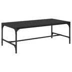 Mesa de Café Roble Negro 100 x 50 x 35 cm Madera de ingeniería