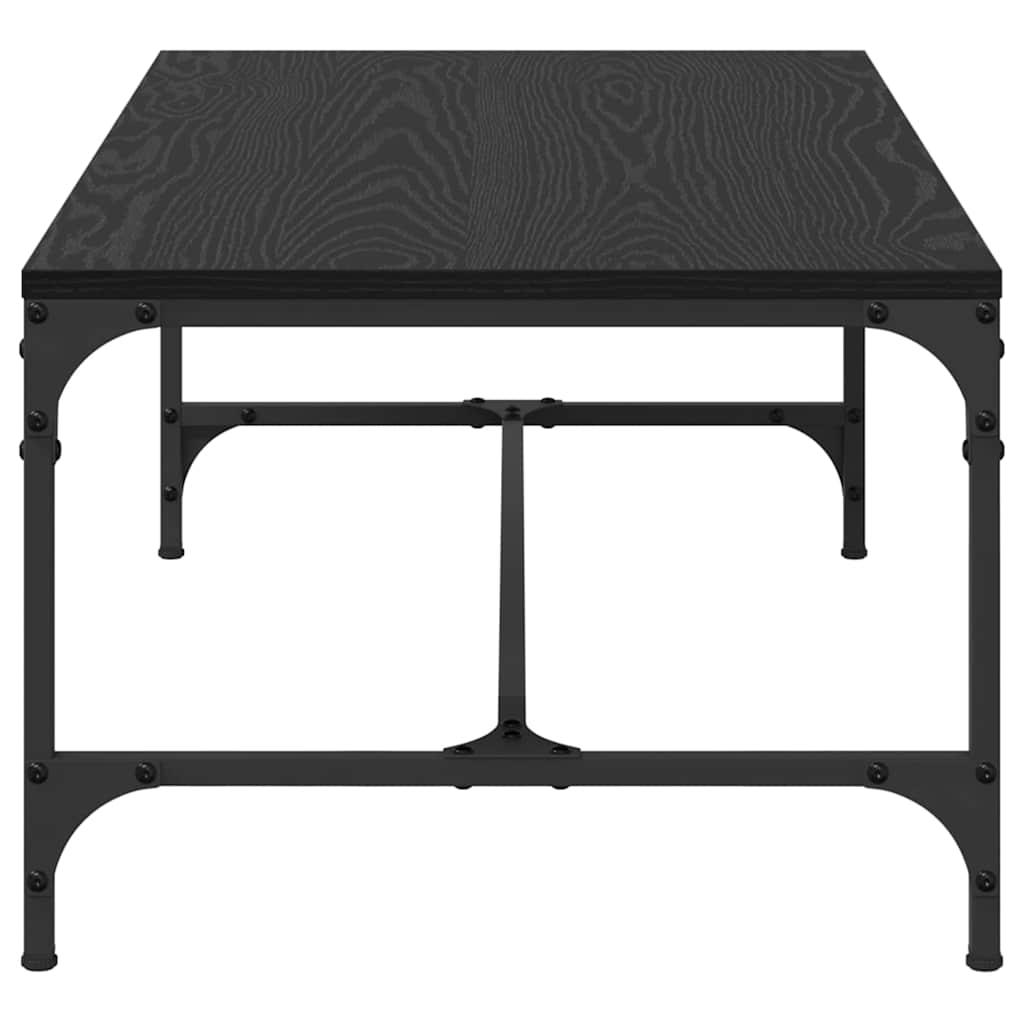 Mesa de Café Roble Negro 100 x 50 x 35 cm Madera de ingeniería