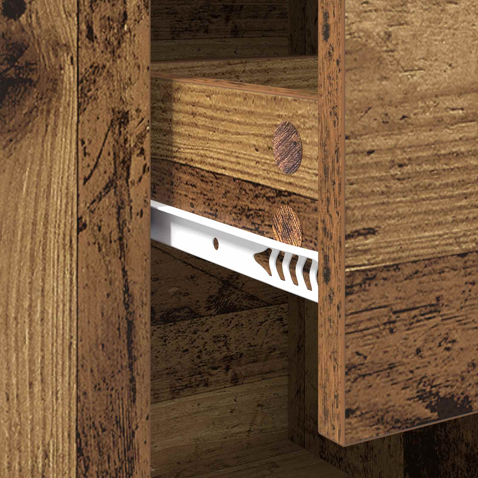 Vitrina Madera Vieja 100 x 30 x 59,5 cm Madera contrachapada
