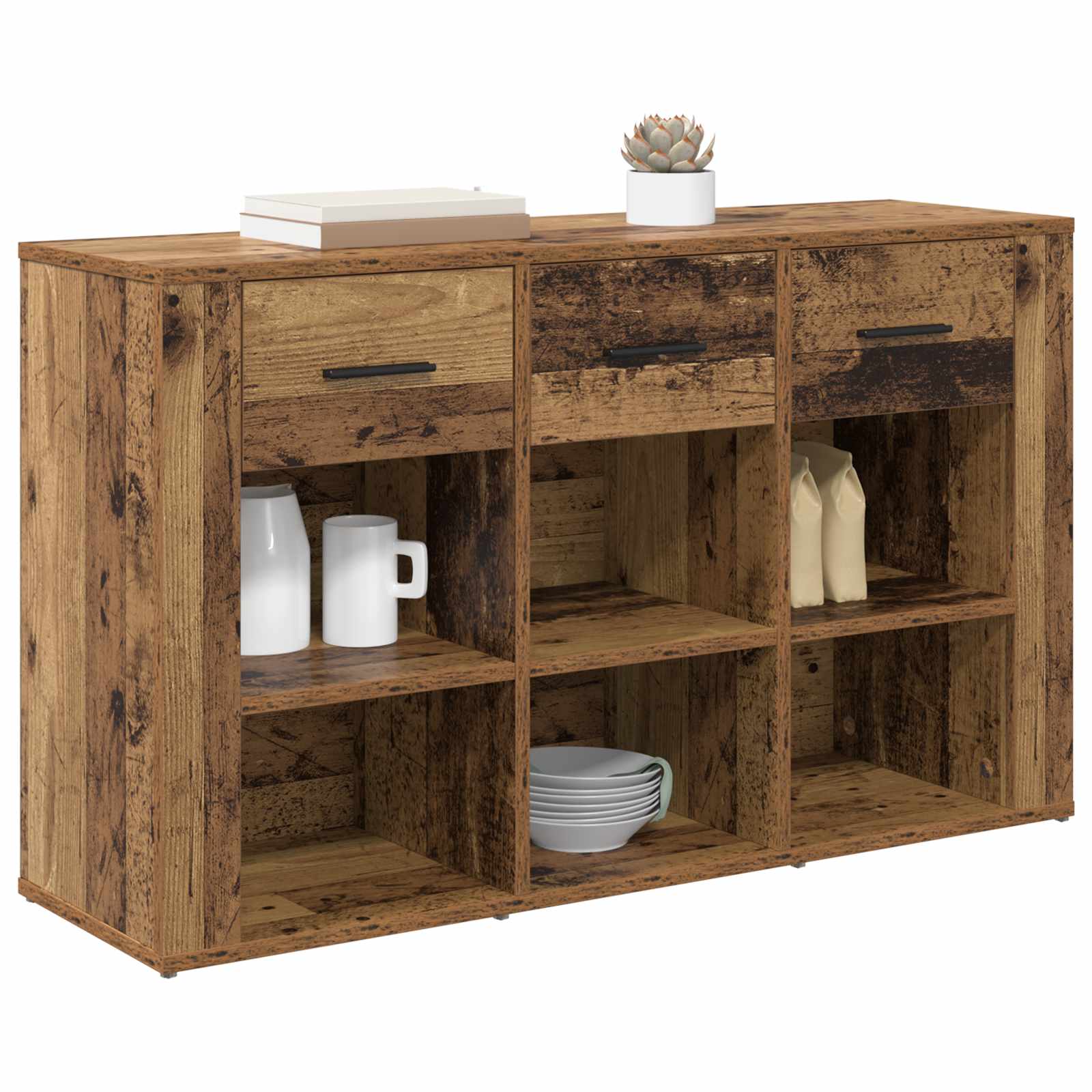 Vitrina Madera Vieja 100 x 30 x 59,5 cm Madera contrachapada