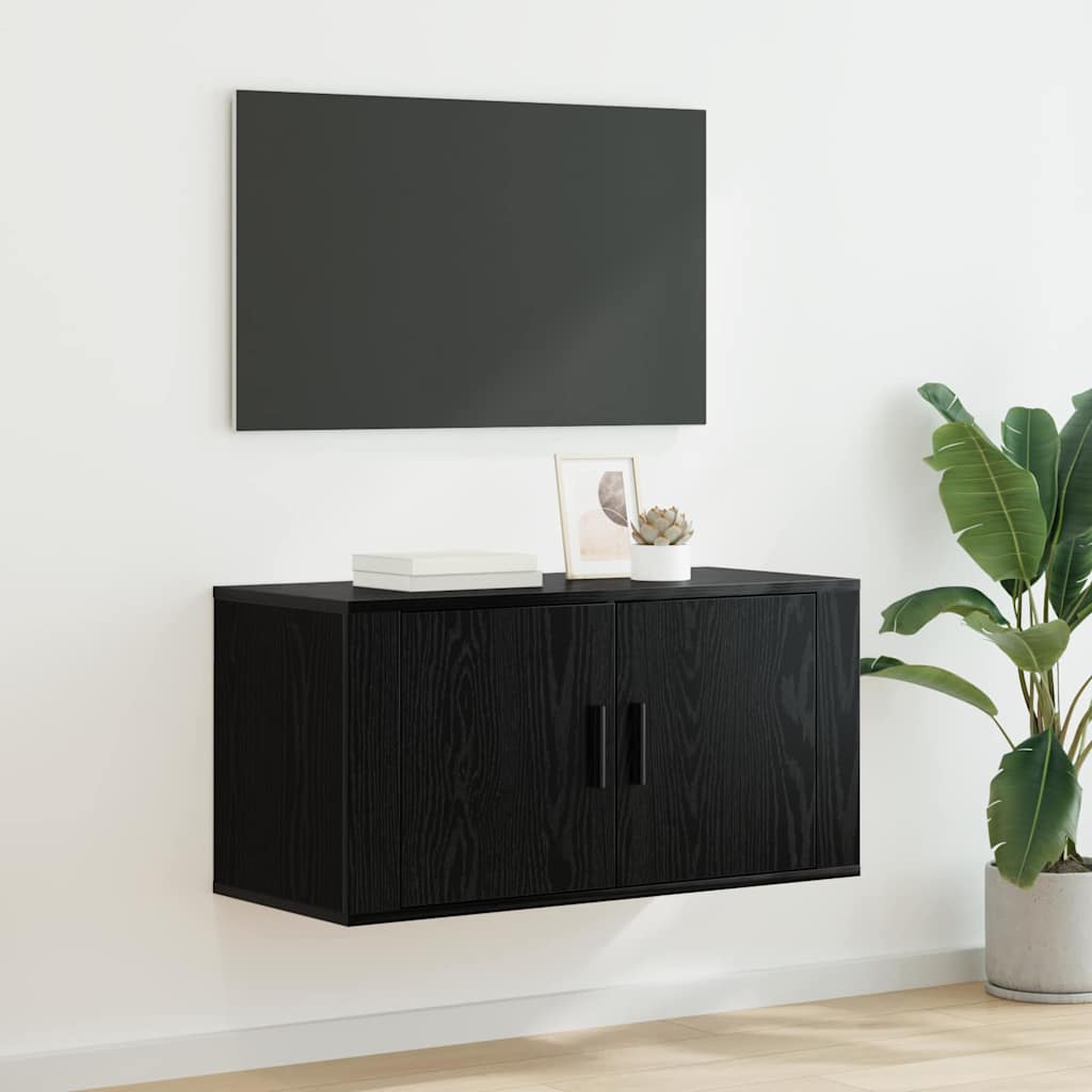 Conjunto de mueble de TV 10 pcs Madera envejecida
