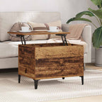 Mesa de Café Madera envejecida 60 x 44,5 x 45 cm