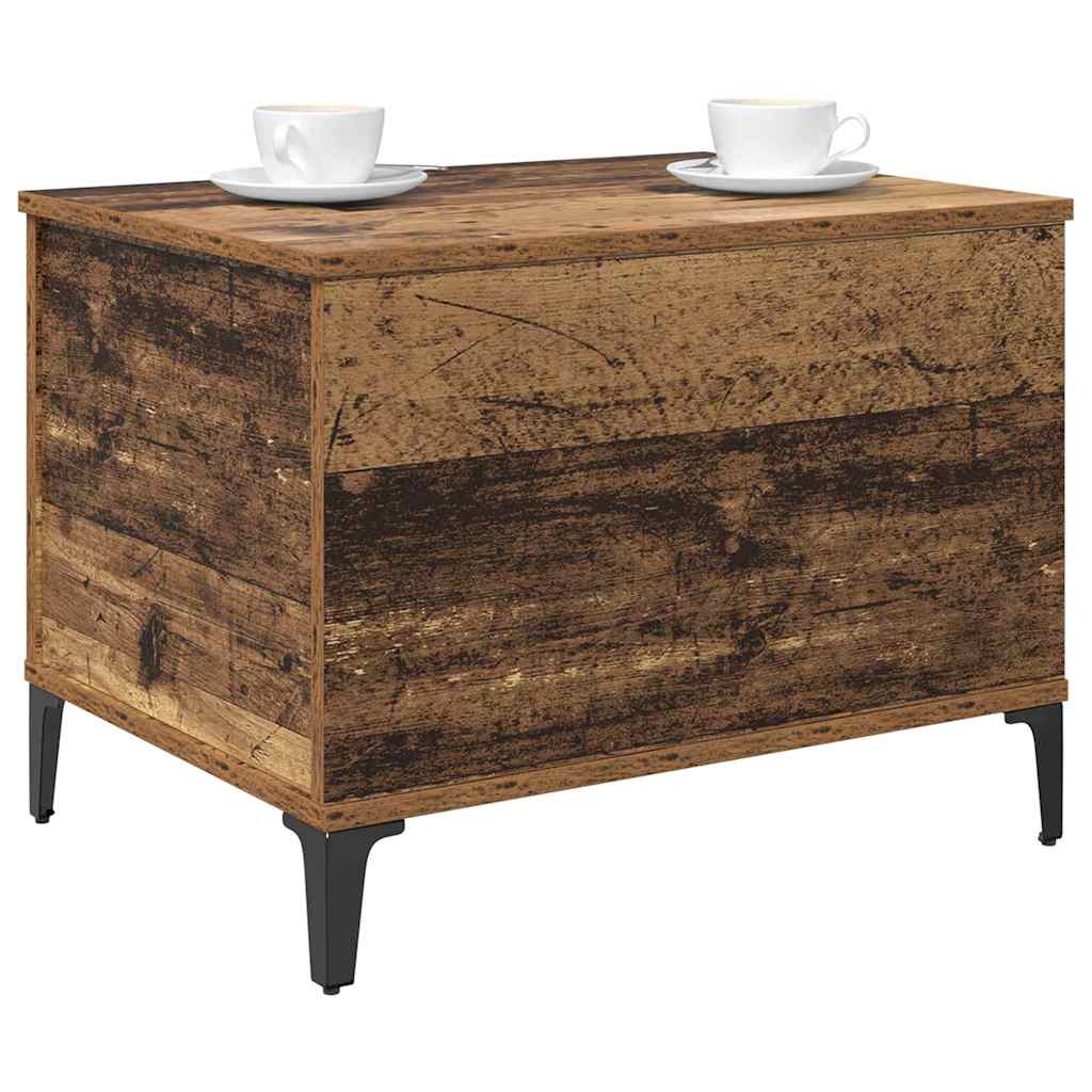 Mesa de Café Madera envejecida 60 x 44,5 x 45 cm