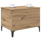 Mesa de Café Roble artesanal 60 x 44,5 x 45 cm