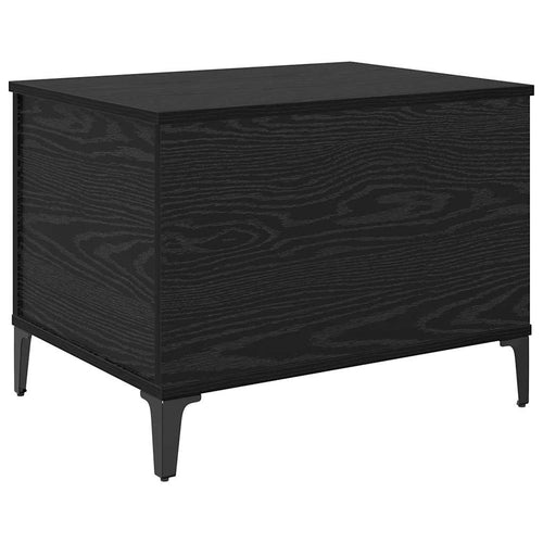 Mesa de Café Roble Negro 60 x 44,5 x 45 cm Madera de ingeniería