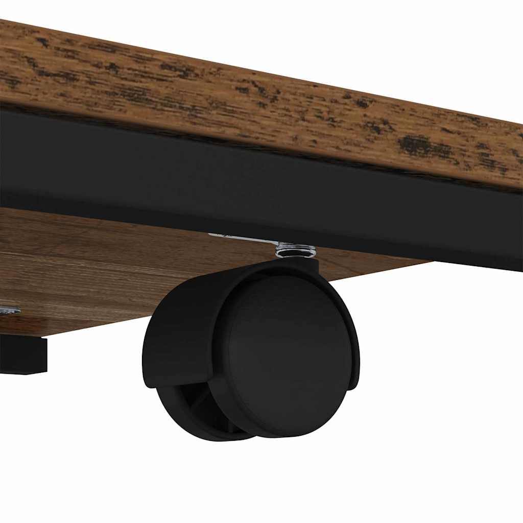 Mesa lateral con estante Madera vieja 50 x 35 x 55.5 cm