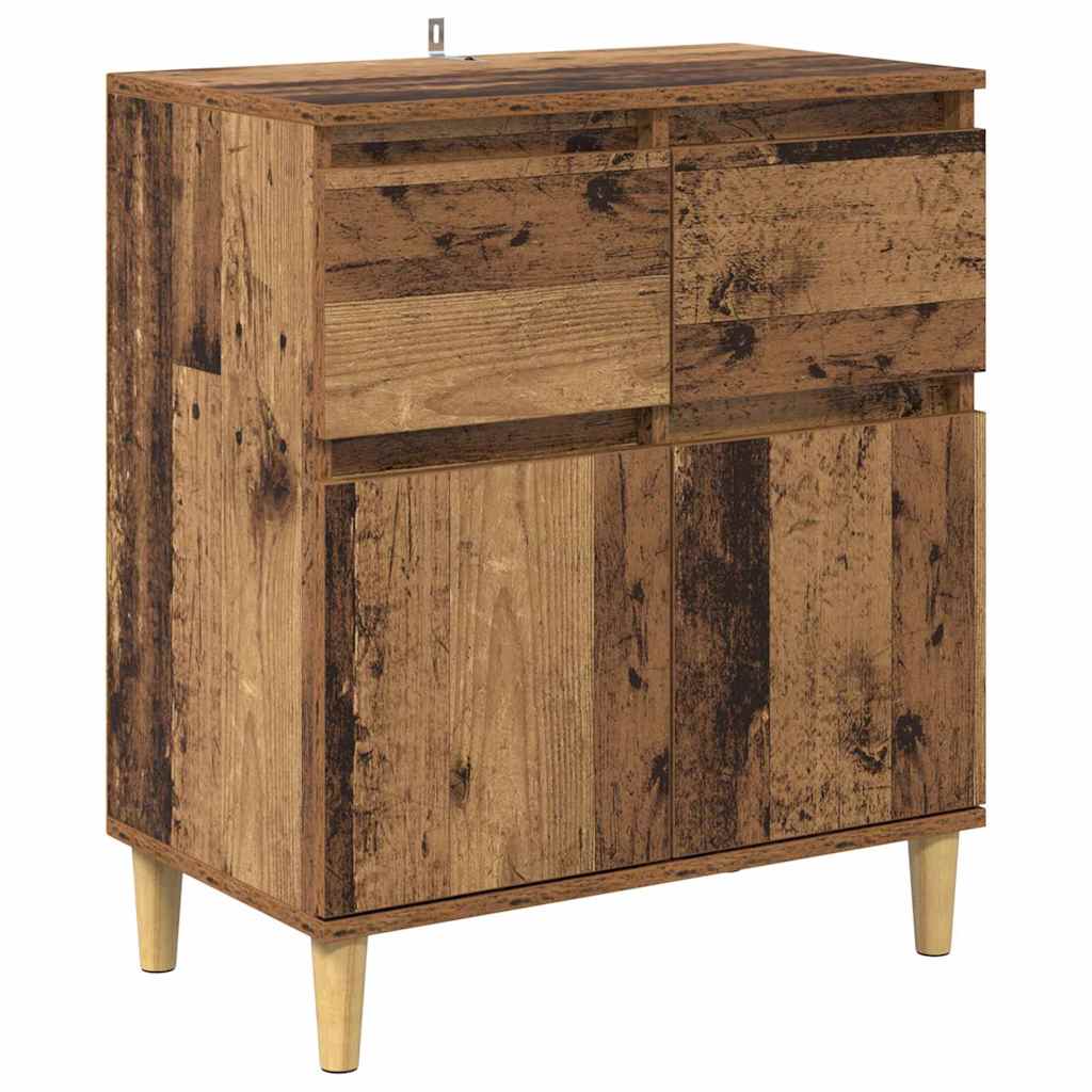 Vitrina Madera Vieja 60 x 35 x 70 cm Madera contrachapada