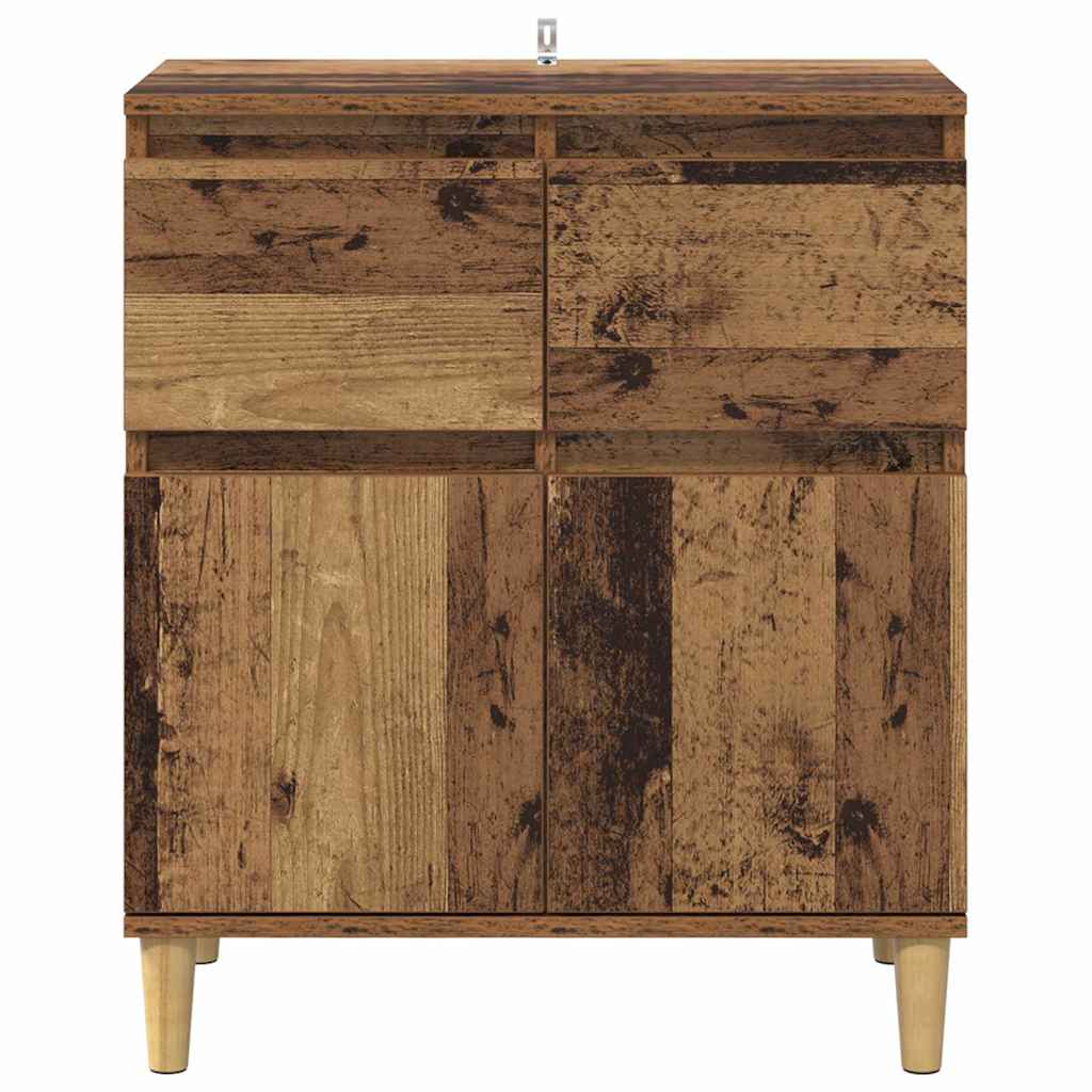 Vitrina Madera Vieja 60 x 35 x 70 cm Madera contrachapada