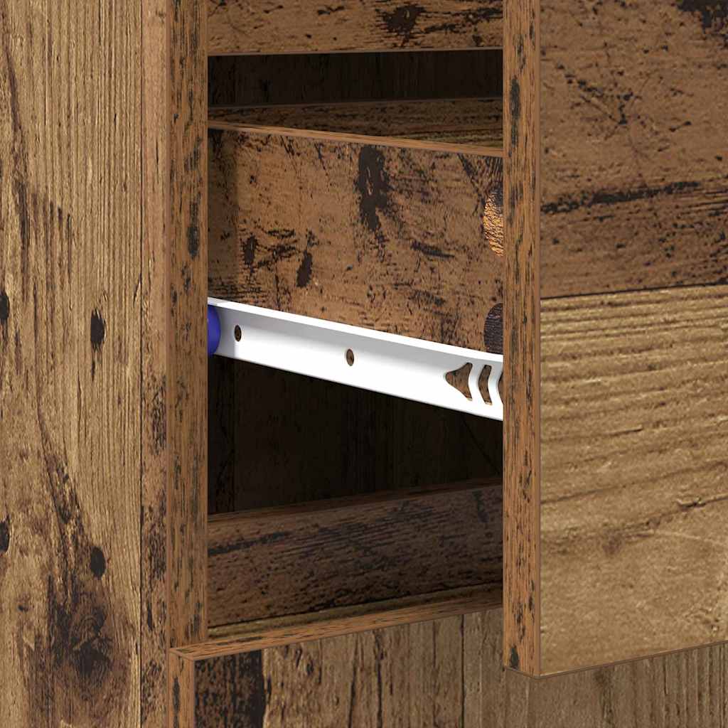 Vitrina con cajón Madera Vieja 60 x 35 x 70 cm