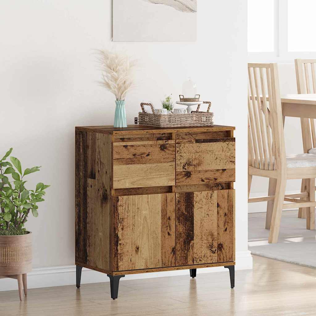 Vitrina con cajón Madera Vieja 60 x 35 x 70 cm