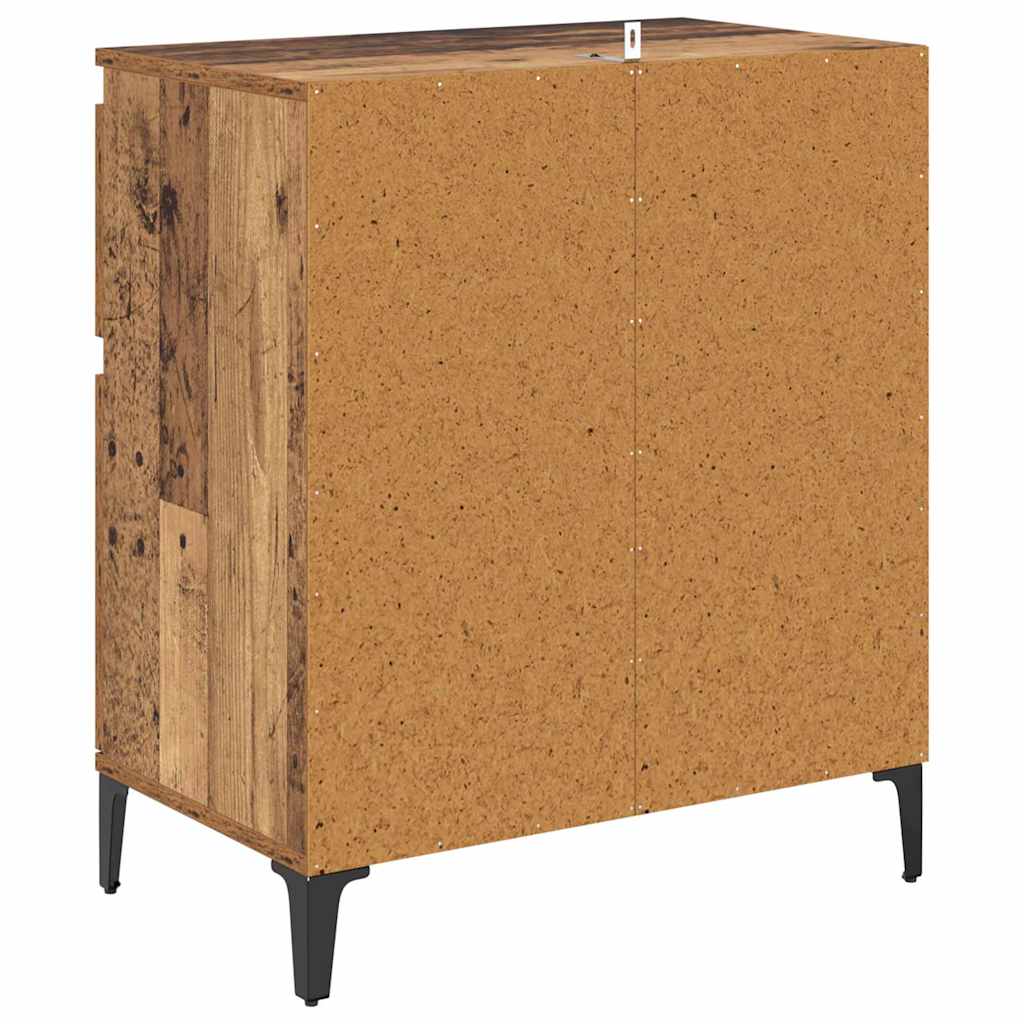 Vitrina con cajón Madera Vieja 60 x 35 x 70 cm