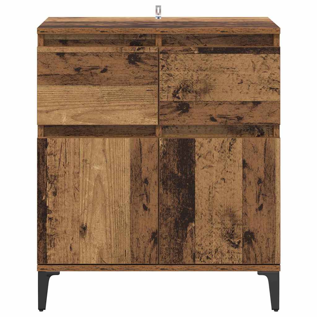 Vitrina con cajón Madera Vieja 60 x 35 x 70 cm