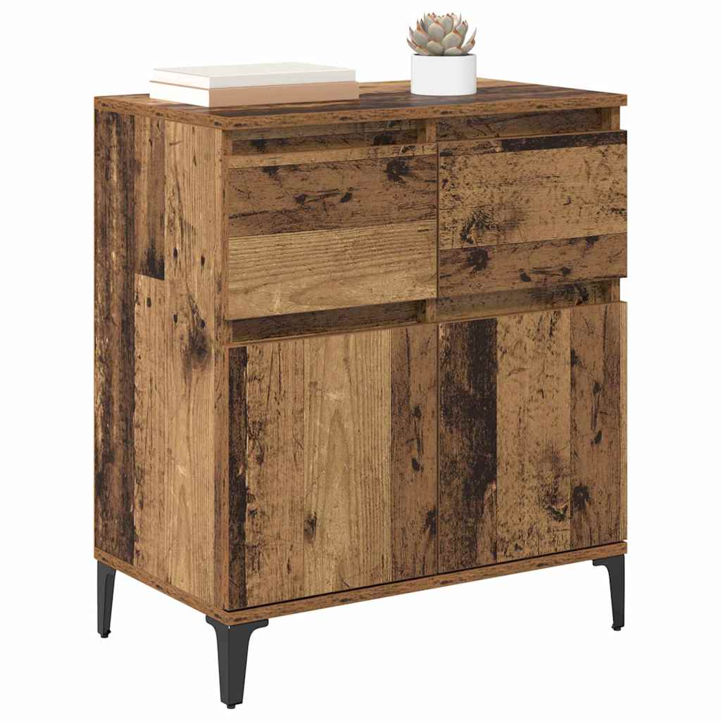 Vitrina con cajón Madera Vieja 60 x 35 x 70 cm