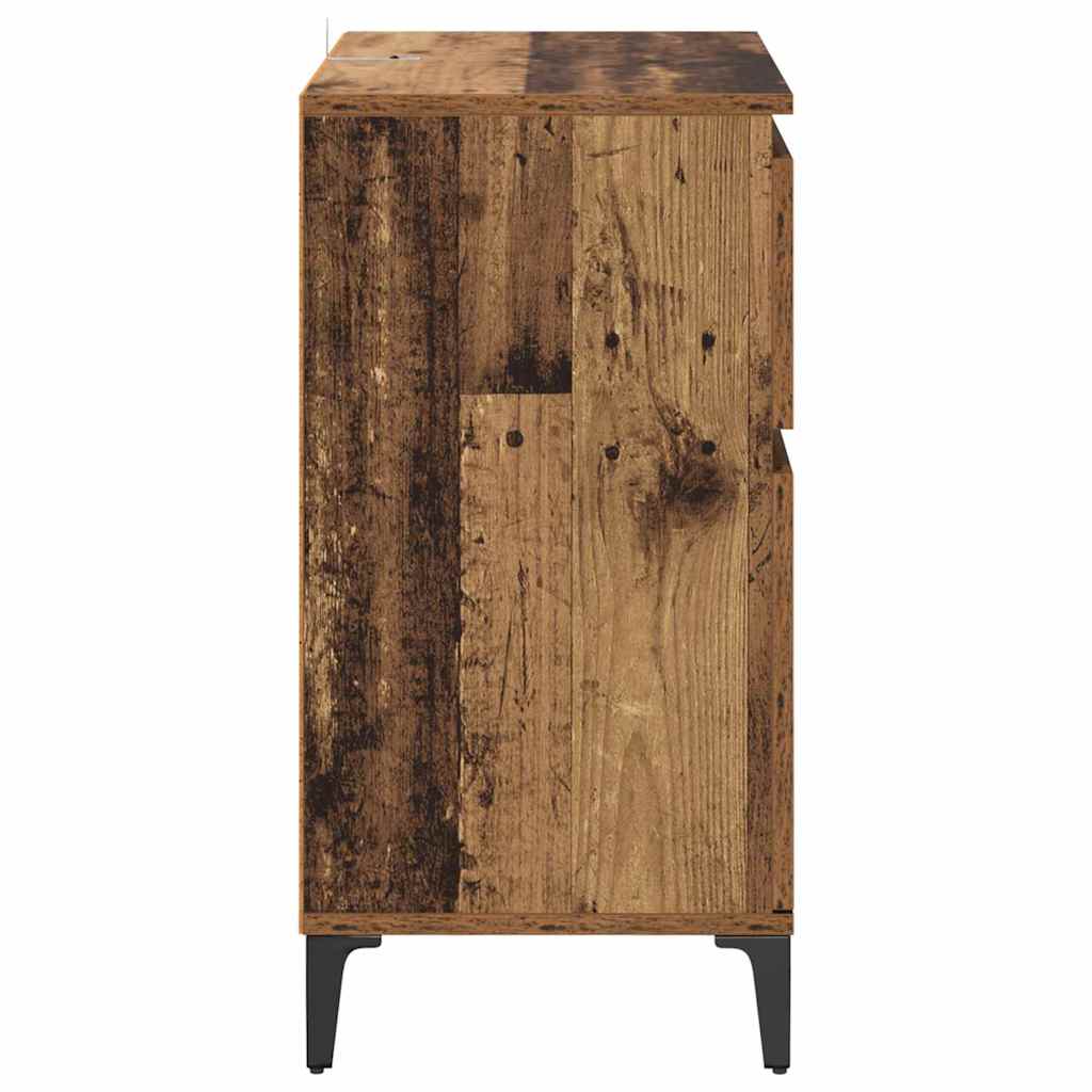 Vitrina con cajón Madera Vieja 60 x 35 x 70 cm