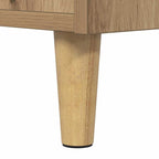 Armario de Noche 2 pcs Roble artesanal 40 x 35 x 70 cm