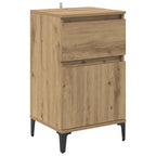Armario de Noche 2 pcs Roble artesanal 40 x 35 x 70 cm