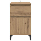 Armario de Noche 2 pcs Roble artesanal 40 x 35 x 70 cm