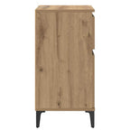 Armario de Noche 2 pcs Roble artesanal 40 x 35 x 70 cm