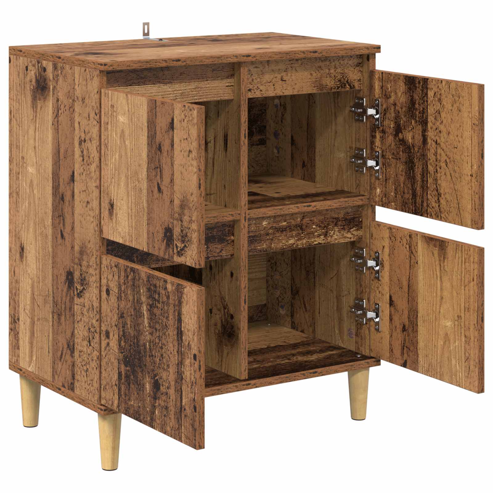 Vitrina Madera Vieja 60 x 35 x 70 cm Madera contrachapada