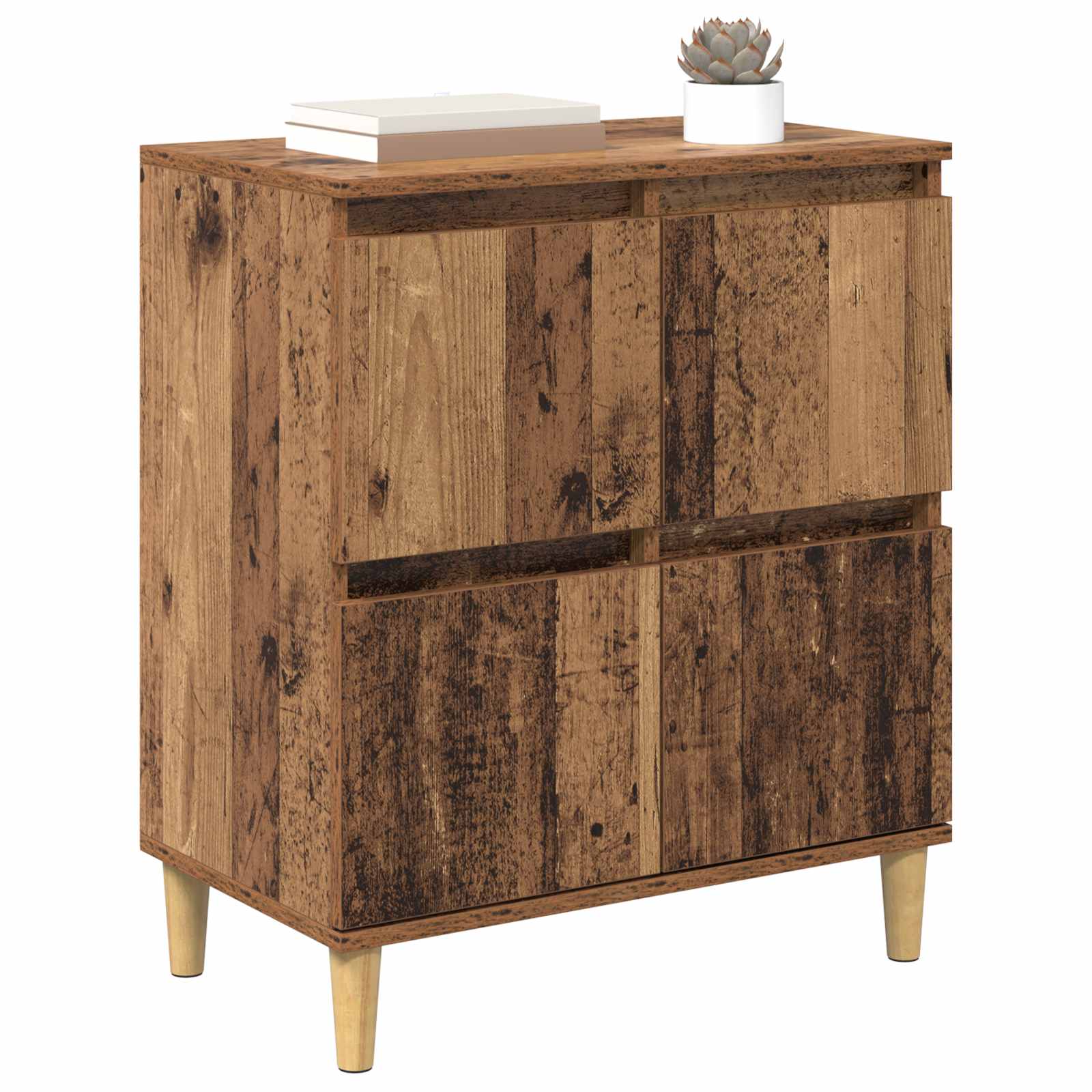 Vitrina Madera Vieja 60 x 35 x 70 cm Madera contrachapada
