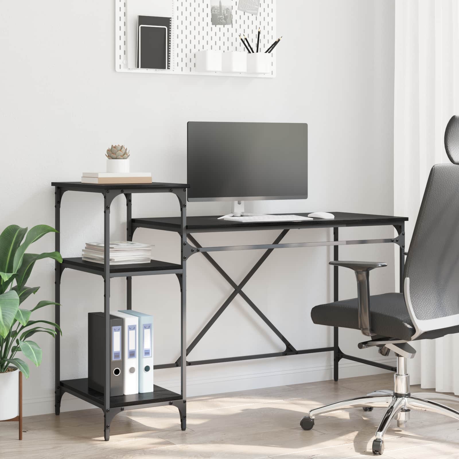 Old Wooden Desk 105 x 50 x 90 cm Plywood