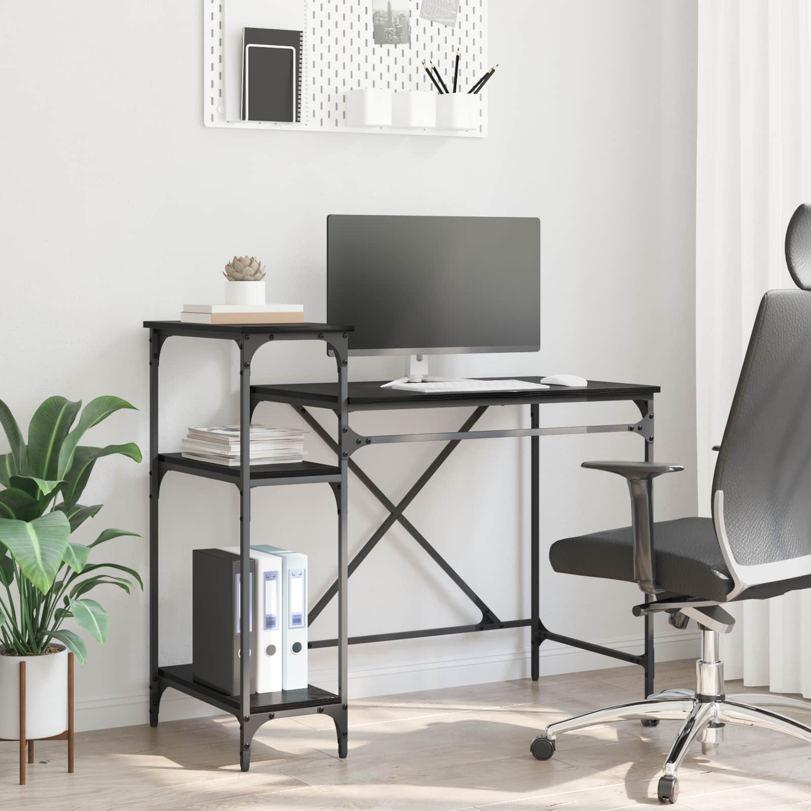 Old Wooden Desk 105 x 50 x 90 cm Plywood