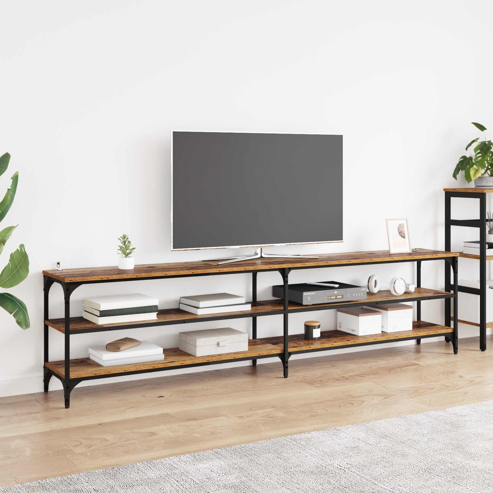 Gabinete de TV Madera Vieja 200 x 30 x 50 cm