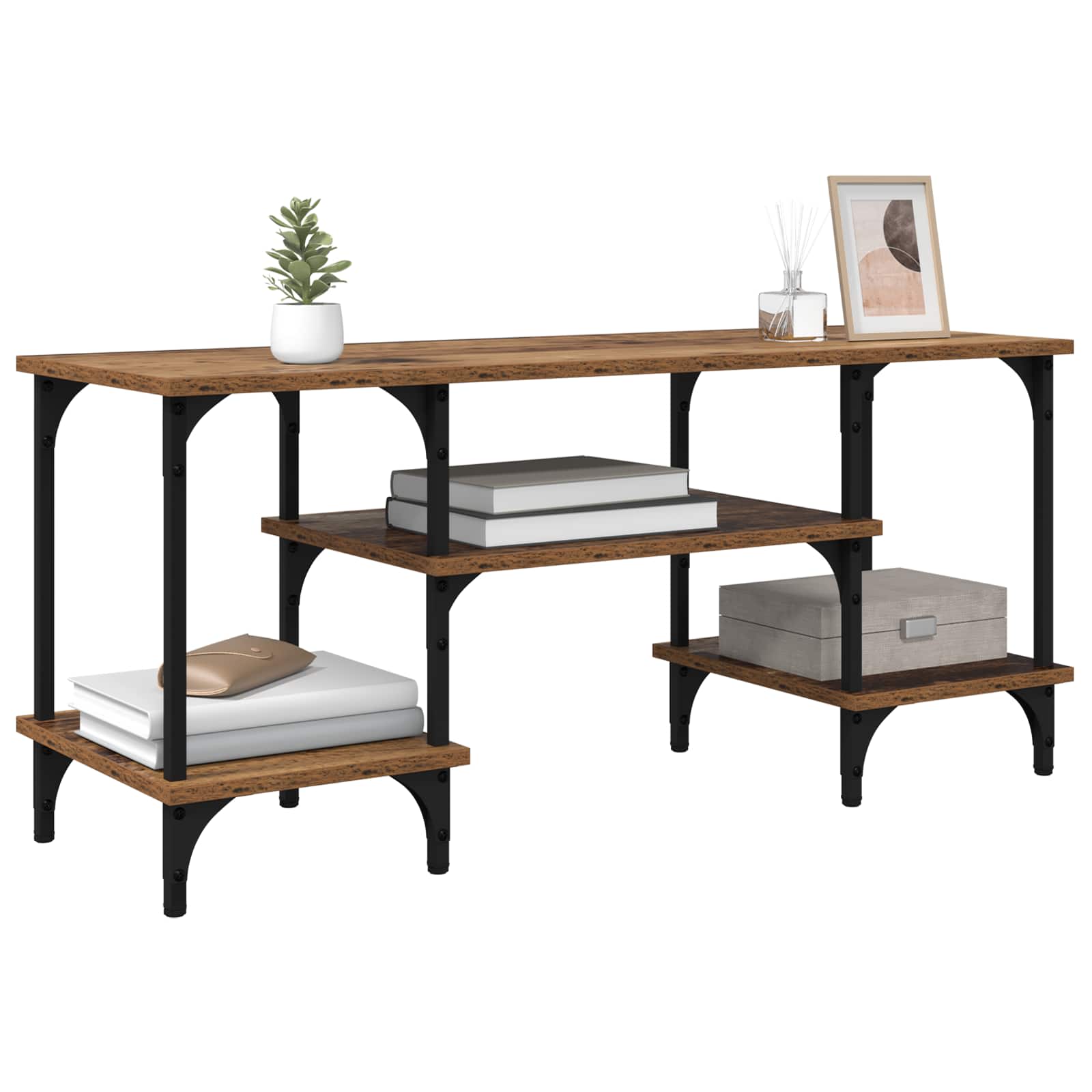 Gabinete de TV Madera Vieja 102 x 35 x 45,5 cm