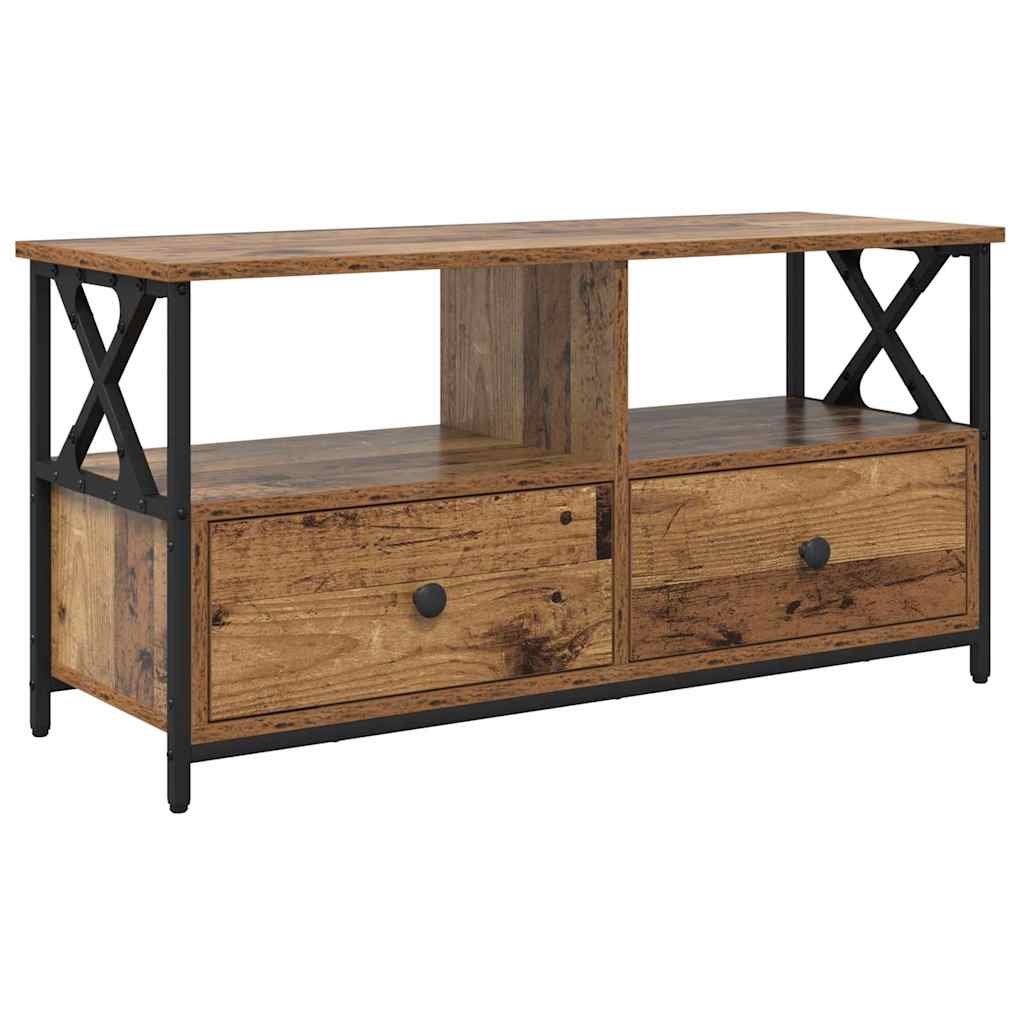 Gabinete de TV con cajón Madera Vieja 90 x 33 x 45 cm