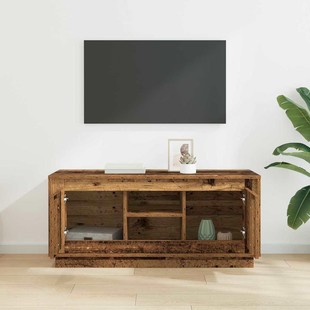 Gabinete de TV Madera Vieja 102 x 35 x 45 cm