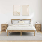 Armario de Noche 2 pcs Roble artesanal 39 x 39 x 47.5 cm