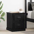 Armario de Noche 2 pcs Roble artesanal 39 x 39 x 47.5 cm