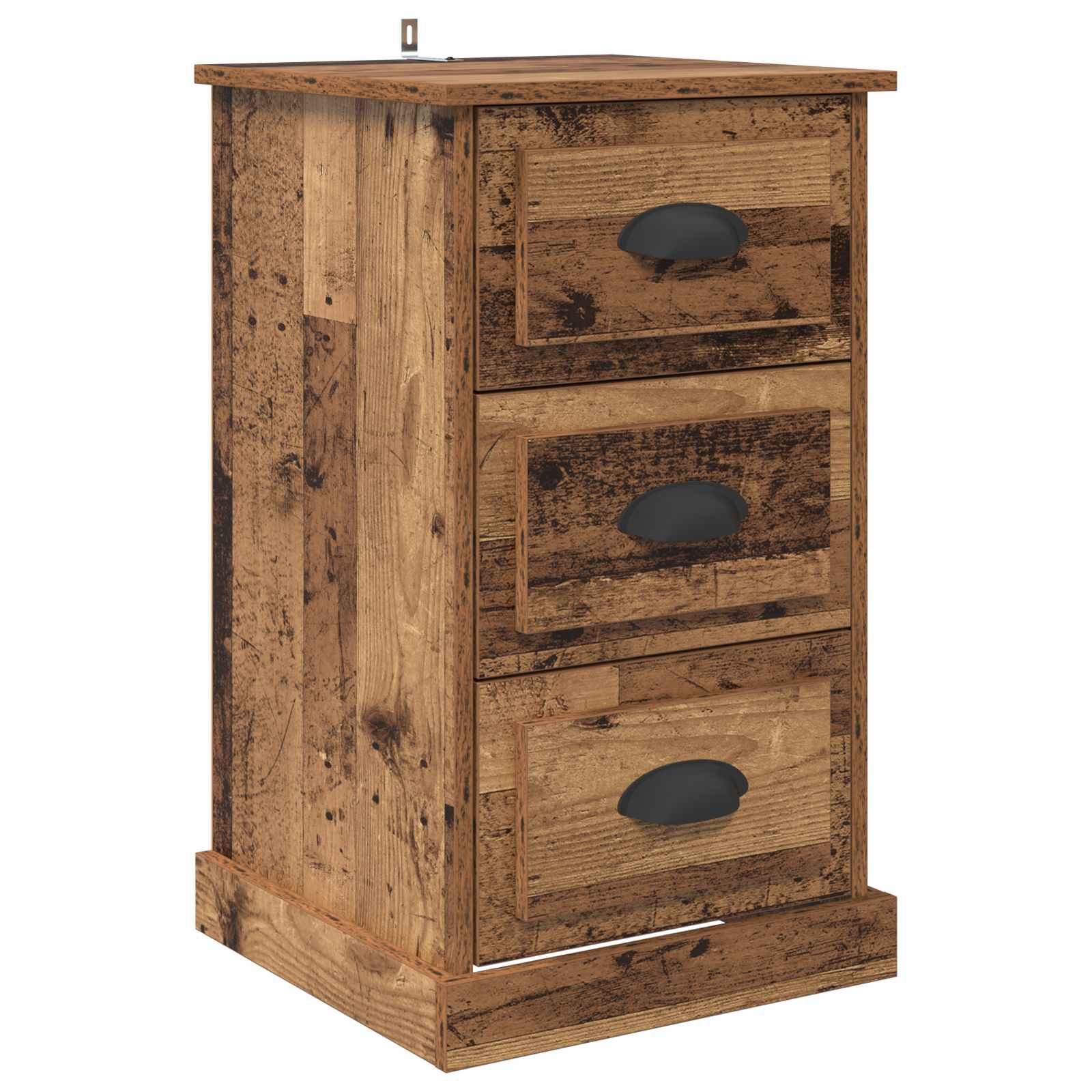 Armario de Noche con cajón Madera Vieja 39 x 39 x 67,5 cm