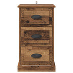 Armario de Noche con cajón Madera Vieja 39 x 39 x 67,5 cm