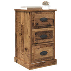Armario de Noche con cajón Madera Vieja 39 x 39 x 67,5 cm