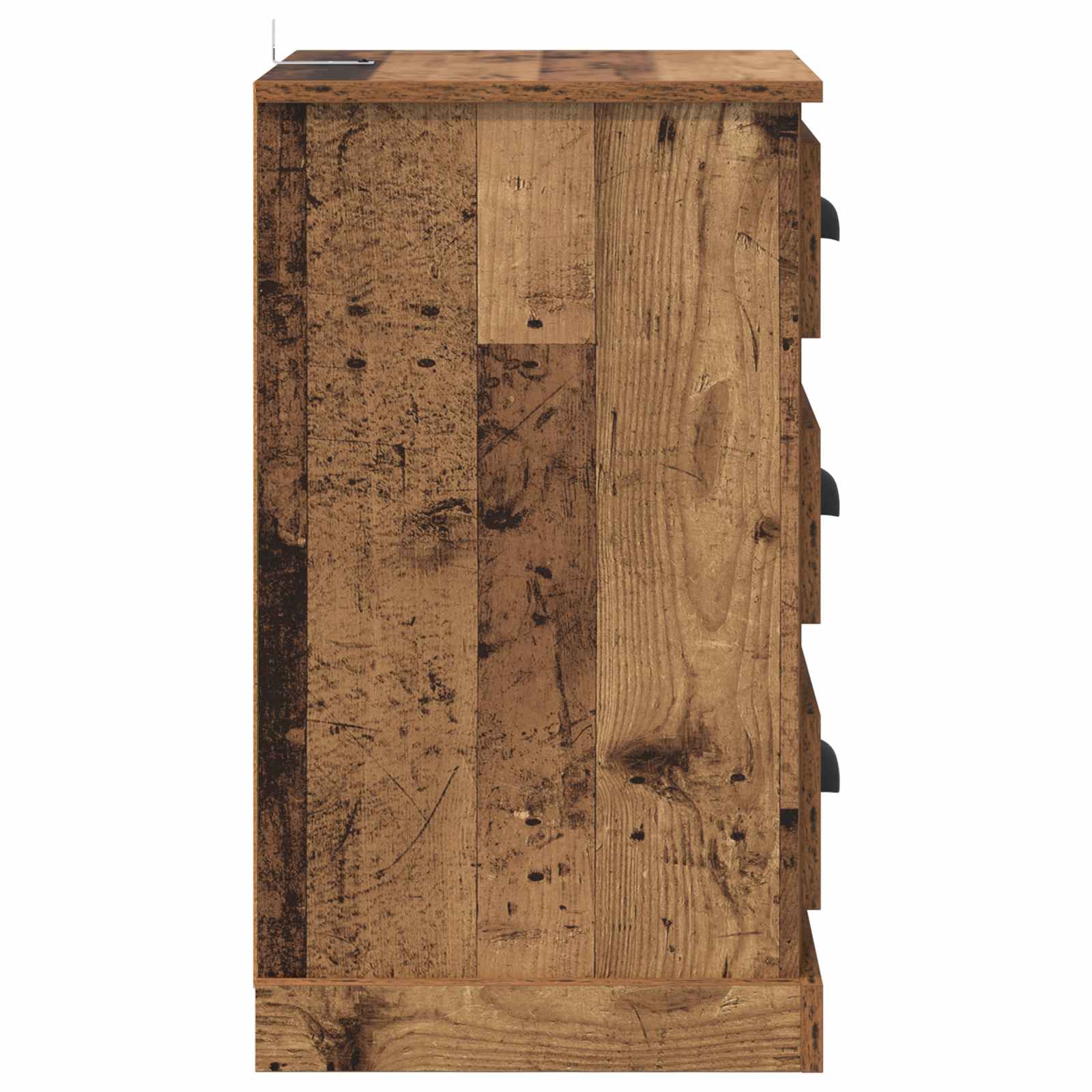 Armario de Noche con cajón Madera Vieja 39 x 39 x 67,5 cm