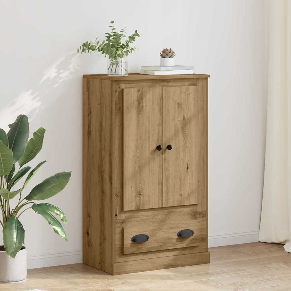 Alacena con cajón Roble artesanal 60 x 35,5 x 103,5 cm