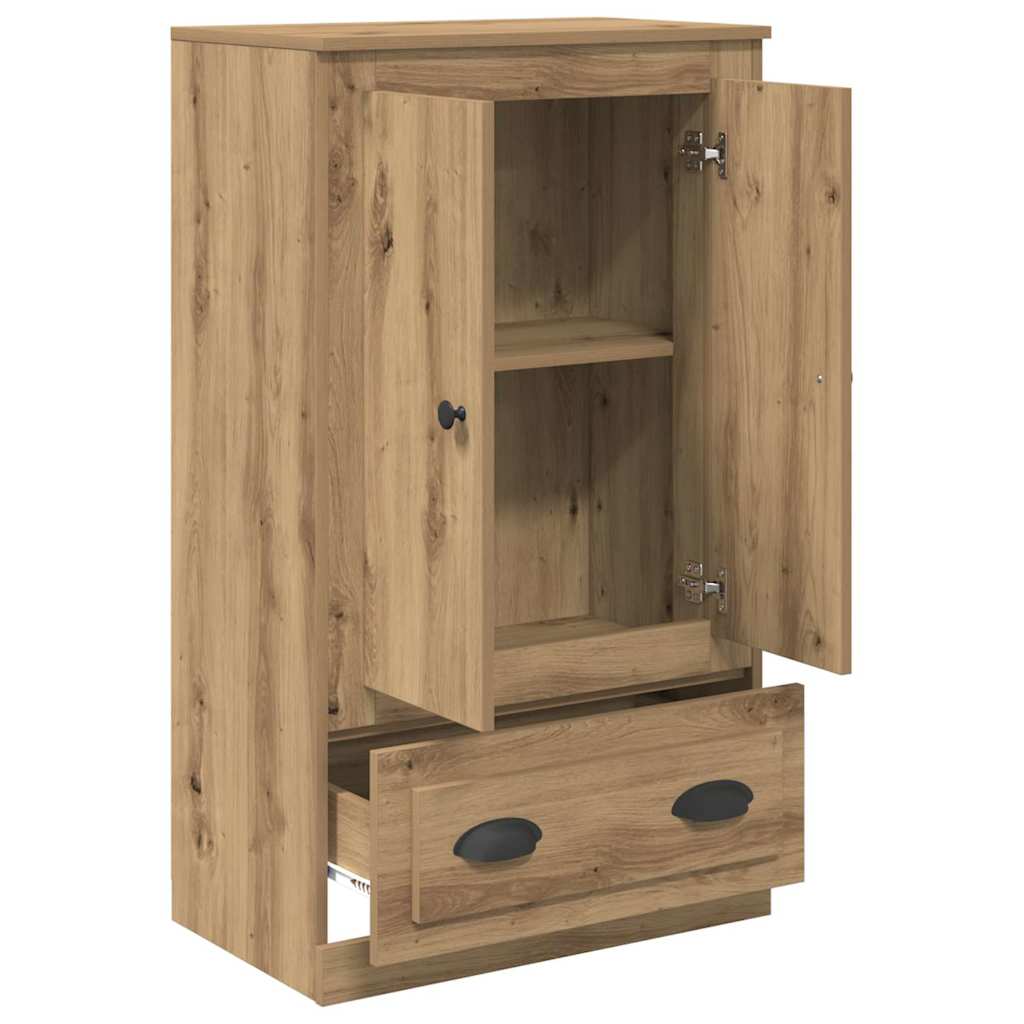 Alacena con cajón Roble artesanal 60 x 35,5 x 103,5 cm