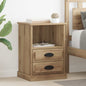 Armario de Noche 2 pcs Roble artesanal 36 x 43 x 60 cm