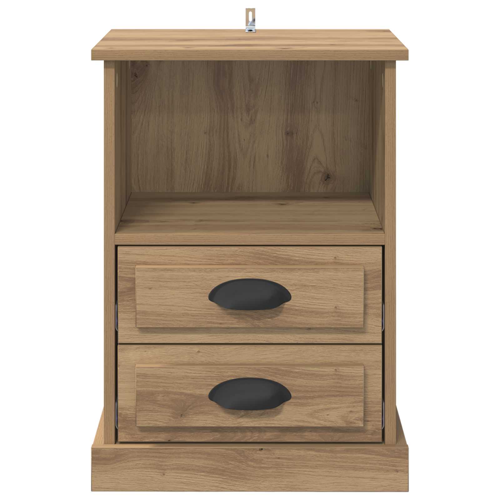 Armario de Noche 2 pcs Roble artesanal 36 x 43 x 60 cm