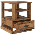 Armario de Noche con cajón Madera vieja 50 x 50 x 60 cm