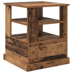 Armario de Noche con cajón Madera vieja 50 x 50 x 60 cm