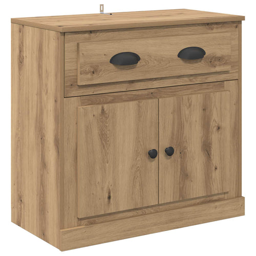 Artisan Oak Cabinet with Drawer 70 x 35.5 x 67.5 cm